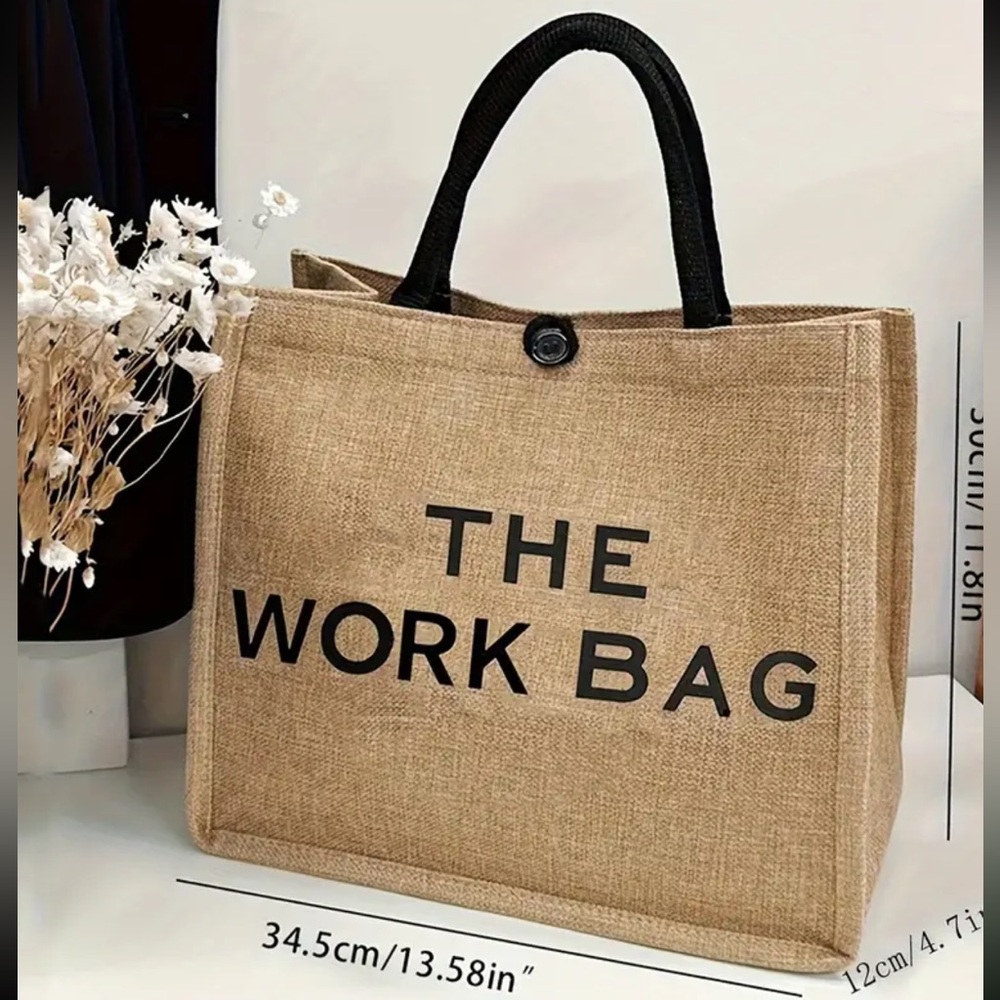 NEW| The Work Bag Large Capacity Tote Bag - Picture 8 of 8